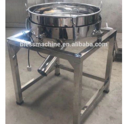용량 100-500kg/h 소매 코코넛 밀가루 스크리닝 기계용 회전 진동 시트