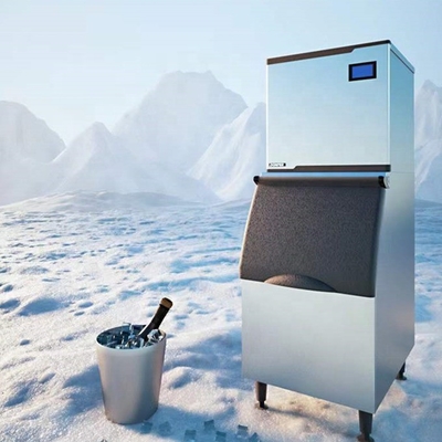 60KG 얼음 저장 용량 높은 냉각 속도와 OEM/ODM의 스코틀랜드 얼음 기계