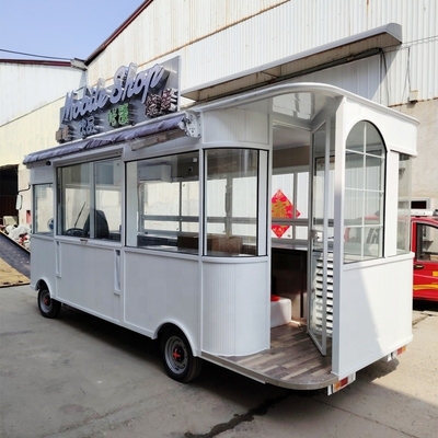 의류점 모바일 부엌 트레일러 거리 모바일 식품 더운 카트/크레프 음식 트레일러