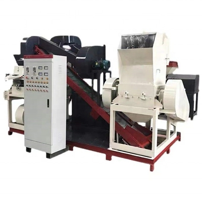 3500KG 무게 구리 와이어 / 케이블 곡물화 기계 99.99% 재활용 비율 보장