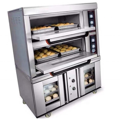 용량 200kg 단 단계 베이킹 오븐 사용자 친화적 디자인과 스테인레스 스틸