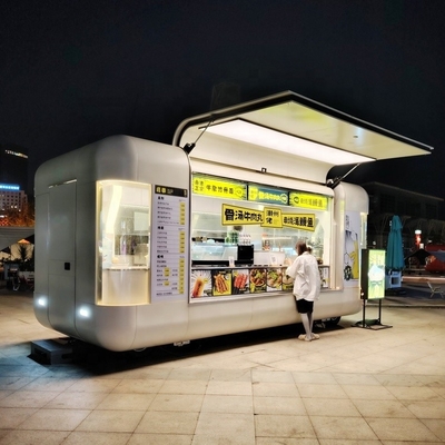 장기 사용성 슈퍼 퍼포먼스 CE 승인 스냅푸드용 맞춤식 식품 트레일러