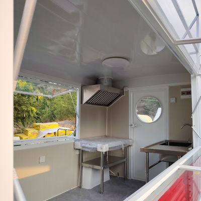 2023 패스트 푸드 간식 음식 음료 커피 트럭 트레일러 카트 맞춤형 길이