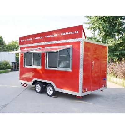 2022 광고 회사 L320.00cm*W160.00cm*H235.00cm의 음식 트럭 성능