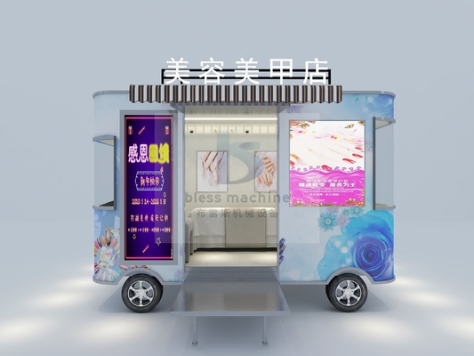 85km의 장거리와 L420.00cm*W180.00cm*H230.00cm 크기의 모바일 헤어샵