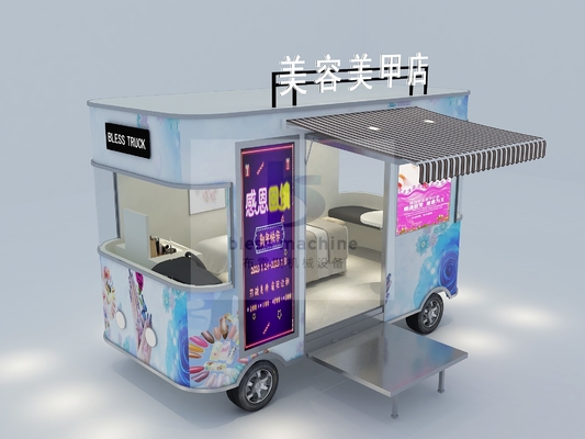 85km의 장거리와 L420.00cm*W180.00cm*H230.00cm 크기의 모바일 헤어샵
