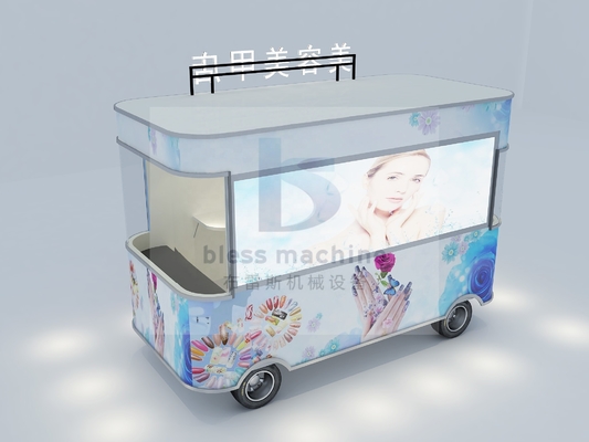 85km의 장거리와 L420.00cm*W180.00cm*H230.00cm 크기의 모바일 헤어샵