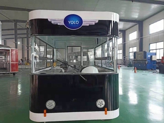 110V/220V 전압 완전 장착 된 식품 자동차 가동하기 쉬운 작은 이동식 주방