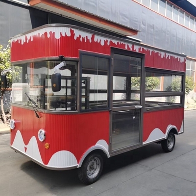 주방 향신료 카트/ 점심차 트레일러용 전기식품 스텝 밴 110V/220V 전압
