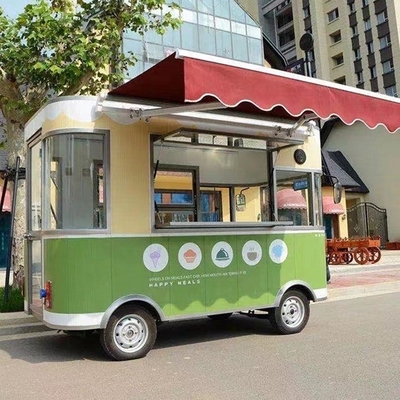 2200W 전기 야외 모터화 키오스크 자동차 미국 국가에서 낮은 투자