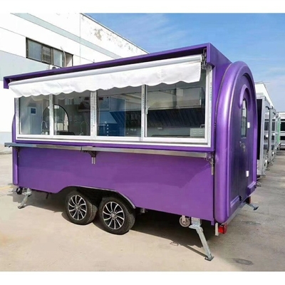 3500W 및 프라이어 푸드 스트리트 판매 키오스크와 맞춤형 국내 마을 핫도그 카트