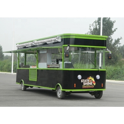 L420.00cm*W180.00cm*H230.00cm 식당 자동차 유럽용 음식 트레일러 공급자 핫도그 음식 카트