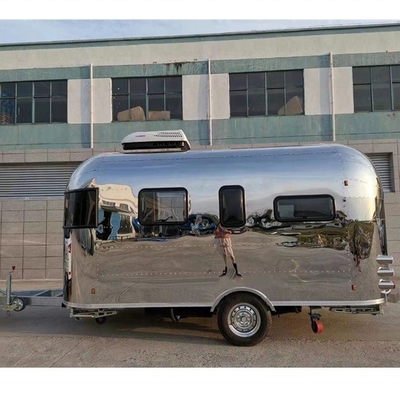 야간 시장 BBQ 스탠드 및 아침식사용 다기능 식당 차 용량 1000 KG