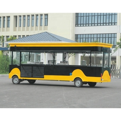 220V/380V 모바일 사용 된 식품 트럭 미국 2022 6M 독특한 거울 스테인리스 스틸 디자인