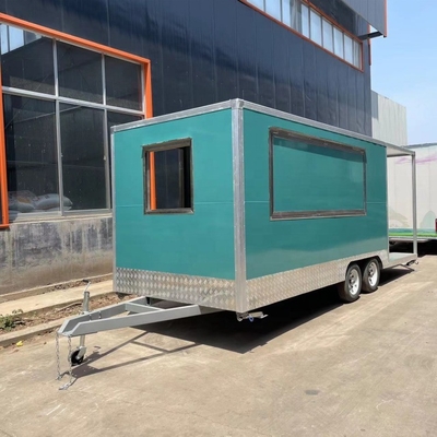 3000*2100*2500MM 전압 110V/220V 피자 트럭 BBQ 부엌 모바일 패스트푸드 레스토랑