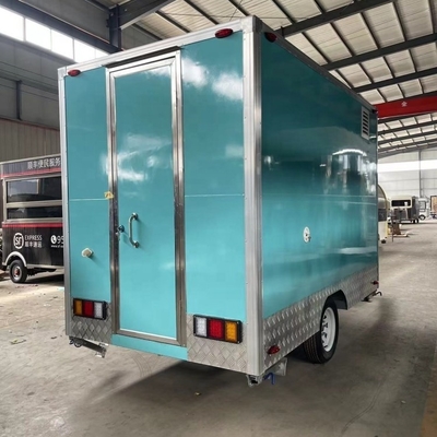 3000*2100*2500MM 전압 110V/220V 피자 트럭 BBQ 부엌 모바일 패스트푸드 레스토랑