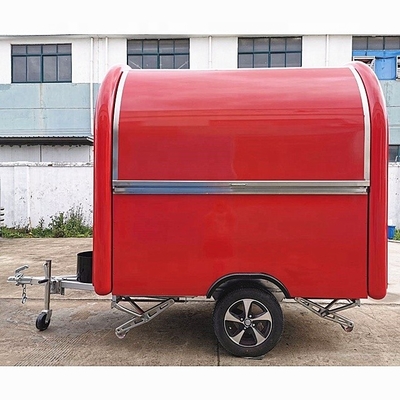 이동식식품 트레일러 L420cm*W180cm*H230cm 에어컨을 장착 10% 할인