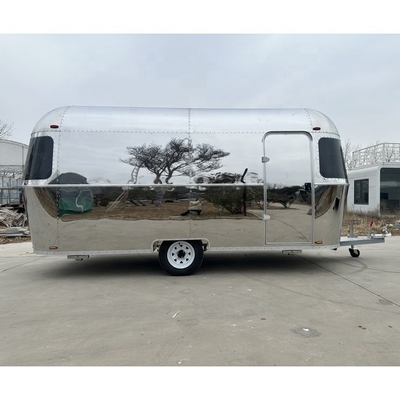 110v/220v 핫도그 패스트푸드 트레일러용 전용 에어스트림 모바일 부엌