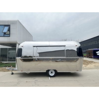 110v/220v 핫도그 패스트푸드 트레일러용 전용 에어스트림 모바일 부엌