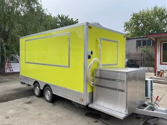 BLS-S88 맞춤식 식품 트럭 이동식 음식 트레일러 110V/220V