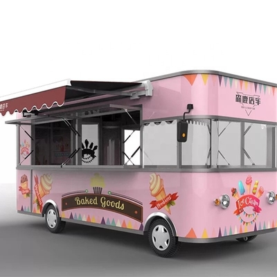 선도적인 전기 리커샤 음식 카트 사용자 친화적인 디자인