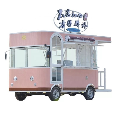 BLS-125A 외관 전체 스테인리스 스틸 모바일 피자 음식 카트
