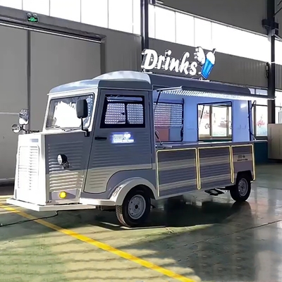 3KW-20KW 전기 모바일 밴 패스트 푸드 간식 음료 및 커피 원자재 콩