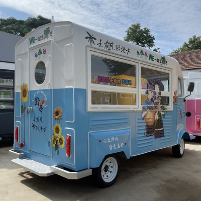 다목적 전기 모바일 밴 패스트 푸드 스냅 캐터링 음료 커피 트럭 트레일러 카트