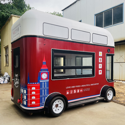 모바일 판매 과일 샐러드 커피 우유 차 맥주 아이스크림 디자인 트럭 트레일러 카트