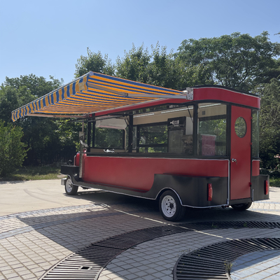 차가운 음료 과일 주스 맥주 우유 차 커피 및 간식용 전기 이동식 식품 트럭