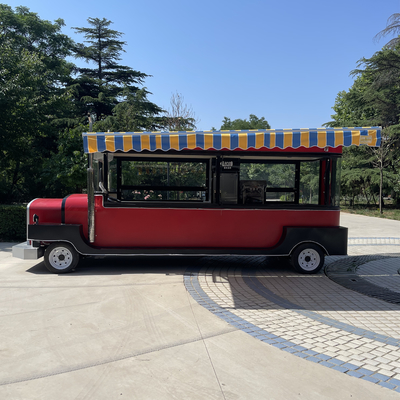 차가운 음료 과일 주스 맥주 우유 차 커피 및 간식용 전기 이동식 식품 트럭