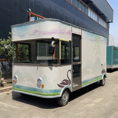 전기 이동 상품 소매 꽃 식물 보나사 가게 트럭 트레일러 와이너리