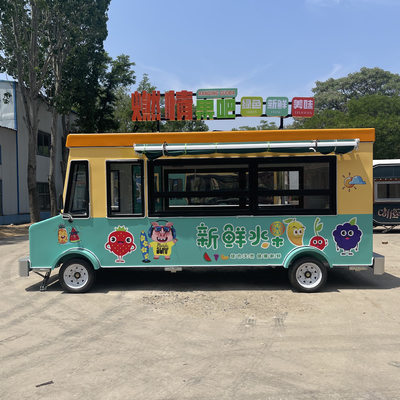 캔디 과일 견과류와 채소를 위한 배터리 전동 다목적 외식 트럭