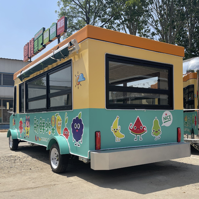 캔디 과일 견과류와 채소를 위한 배터리 전동 다목적 외식 트럭