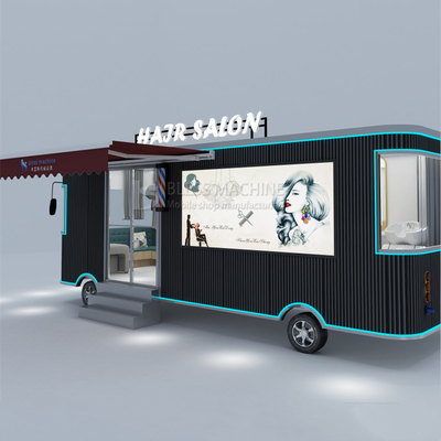 3.0kW 맞춤형 전기 모바일 헤어 컷 샐러드 트레일러 맞춤형 디자인