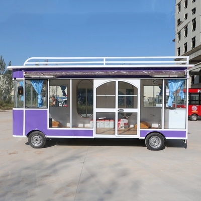 3.0kW 맞춤형 전기 모바일 헤어 컷 샐러드 트레일러 맞춤형 디자인
