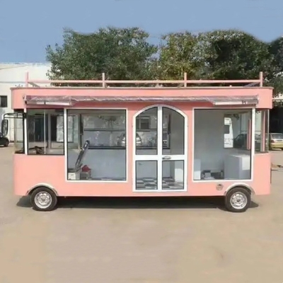 3.0kW 맞춤형 전기 모바일 헤어 컷 샐러드 트레일러 맞춤형 디자인