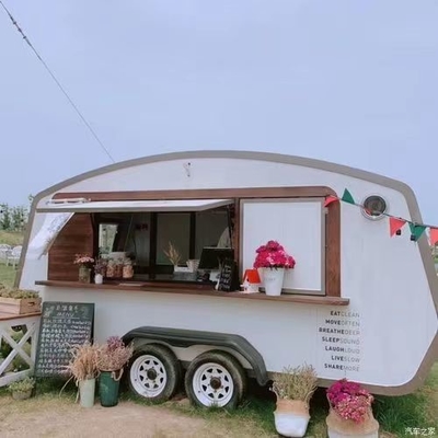 핫도그 카트 아이스크림 맥주 바 및 음료 모바일 푸드 트럭 600kg ~ 1400KG