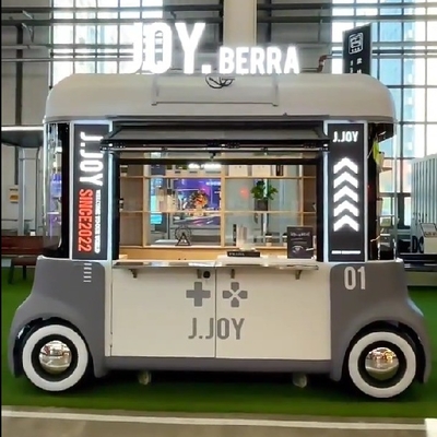 2023 전기 모바일 상품 식료품 수공예품 예술품 상점 밴 트럭 트레일러 카트 호텔