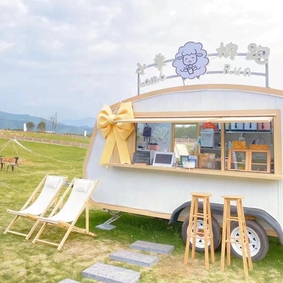 1.5KW-4.5KW 전력으로 현대 디자인 사용 된 음식 카트 트레일러