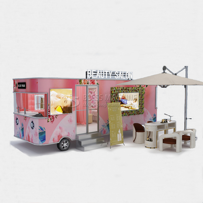 전기 모바일 미용실 화장품 피부 관리 SPA 밴 트럭 트레일러 2022 아웃렛