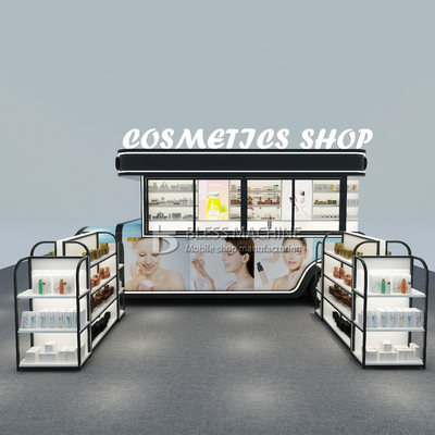 2023 맞춤형 전기 모바일 화장품 메이크업 제품 피부 관리 부티크 트레일러 카트