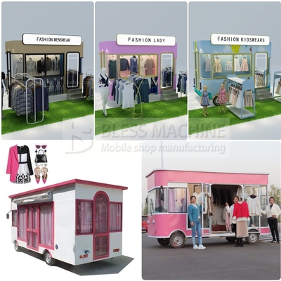 2022 전기 모바일 의류 헤어 살롱 부티크 트럭 트레일러 카트 향신료 공장