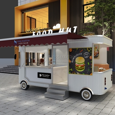 2023 전기 이동식품 상품 소매품 상점 부티크 밴 트럭 트레일러 카트