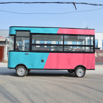 식품 조리 및 판매용 다기능 이동식 식품 트레일러 L420cm*W180cm*H230cm
