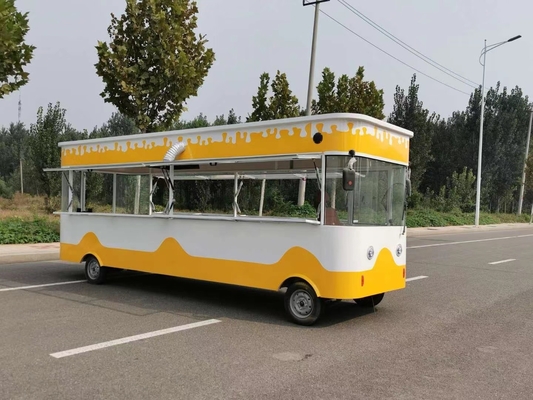 다기능 2000W 전기 4륜 햄버거 간식식식차