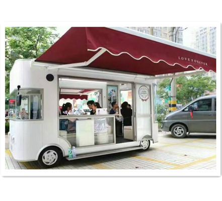 2022 용량 식품 트럭 트레일러 다기능 및 스테인리스 스틸 디자인