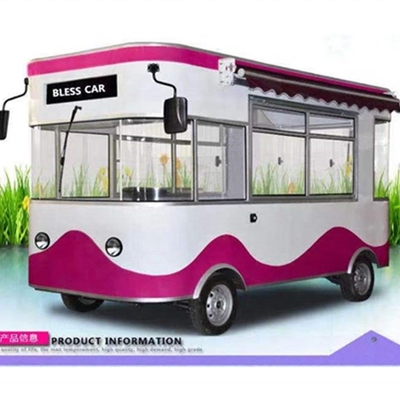 L225.00cm x W165.00cm x H210.00cm 캔톤 박람회 비용 절감 옥수수 식품 트레일러 BLS-FC165