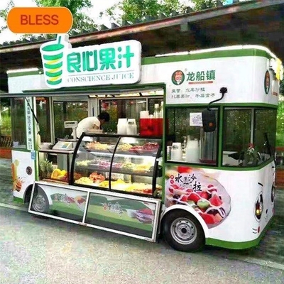 외관 3 또는 4 바퀴 음식 카트 의류 상점 및 육류 가공 공장