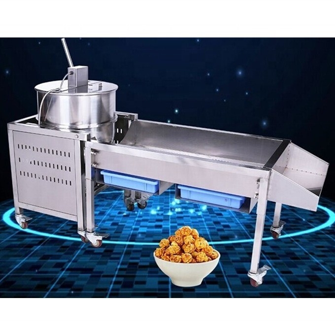 2022 가장 최신 디자인 팝콘 기계 부품 간편한 조작과 530mm 지름 판